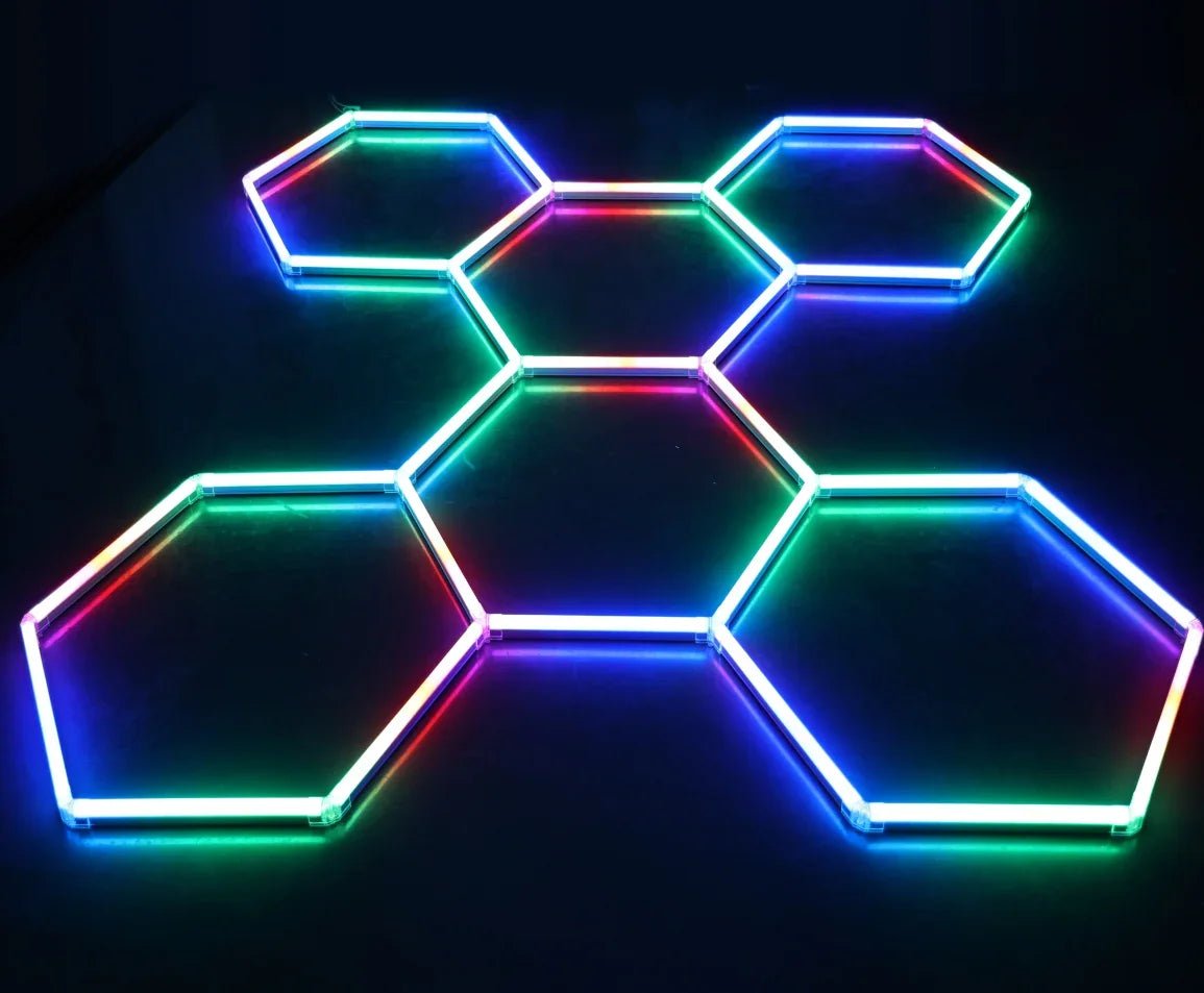 RGB Hexagon Lights Australia | 300+ Colour Modes | HexSpace