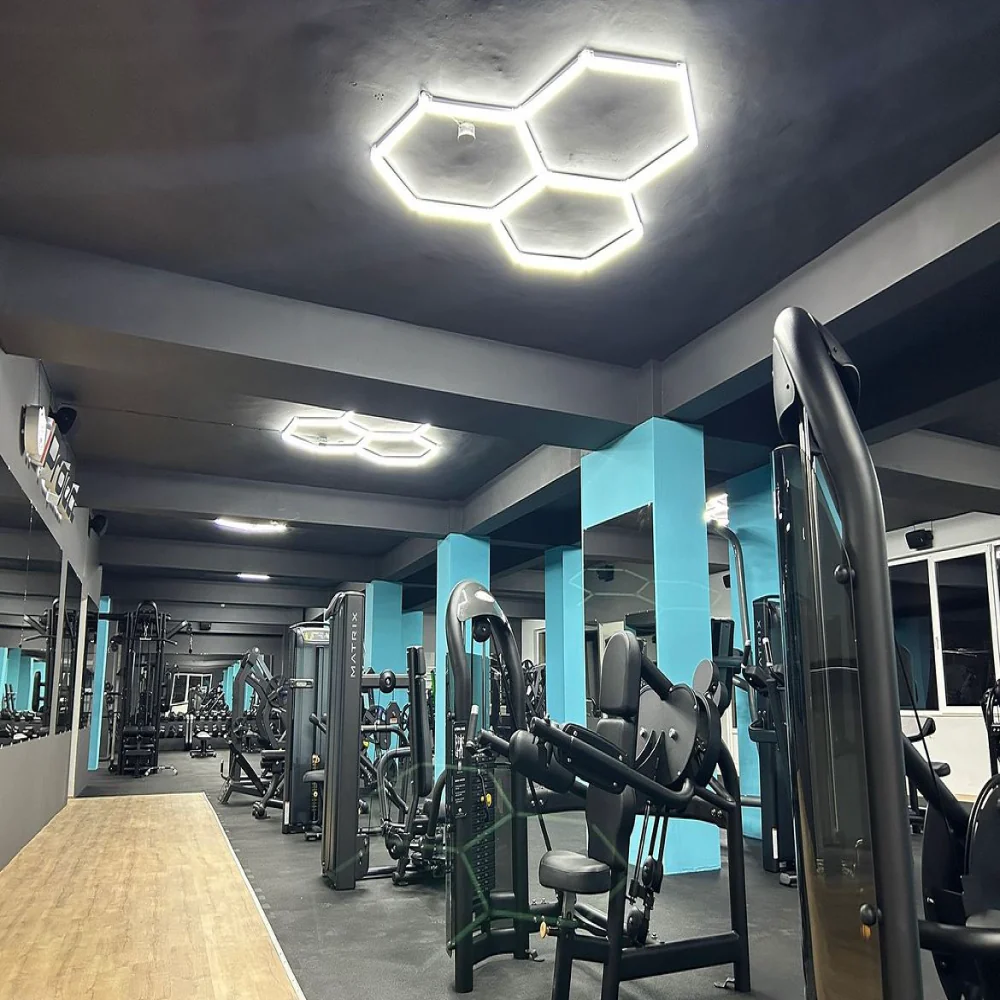 Hexagon Lights - 3 Grid Cluster LED System
