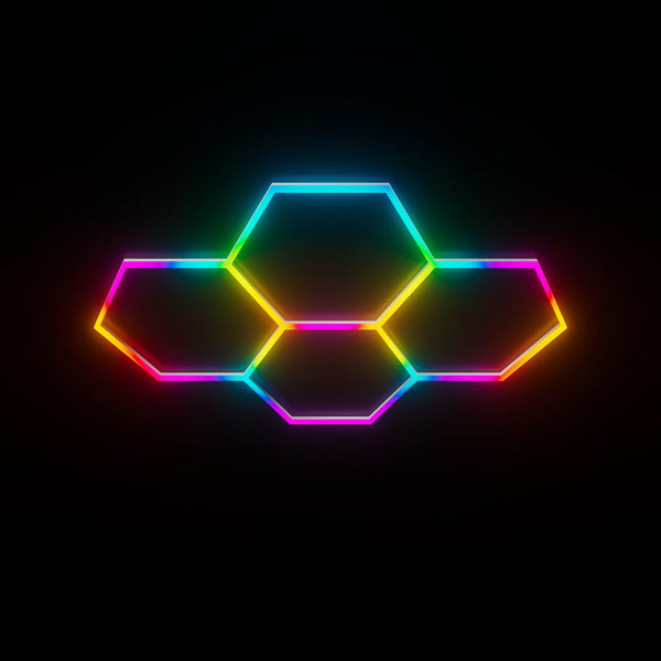 552516 Rgb RGB Hexagon Lights Australia | 300+ Colour Modes | HexSpace