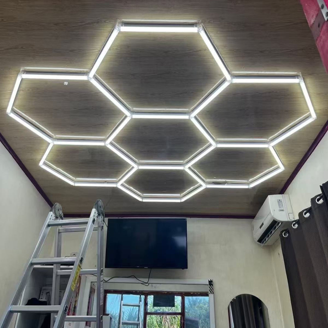 7 grid hex lights 
