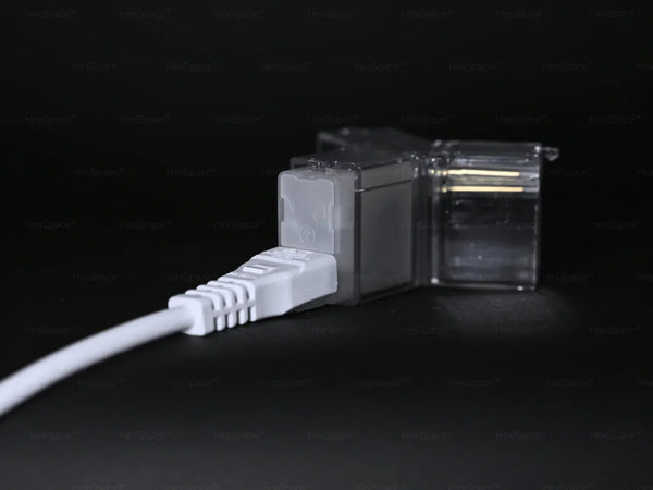 HexSpace anti-electric shock power input connector