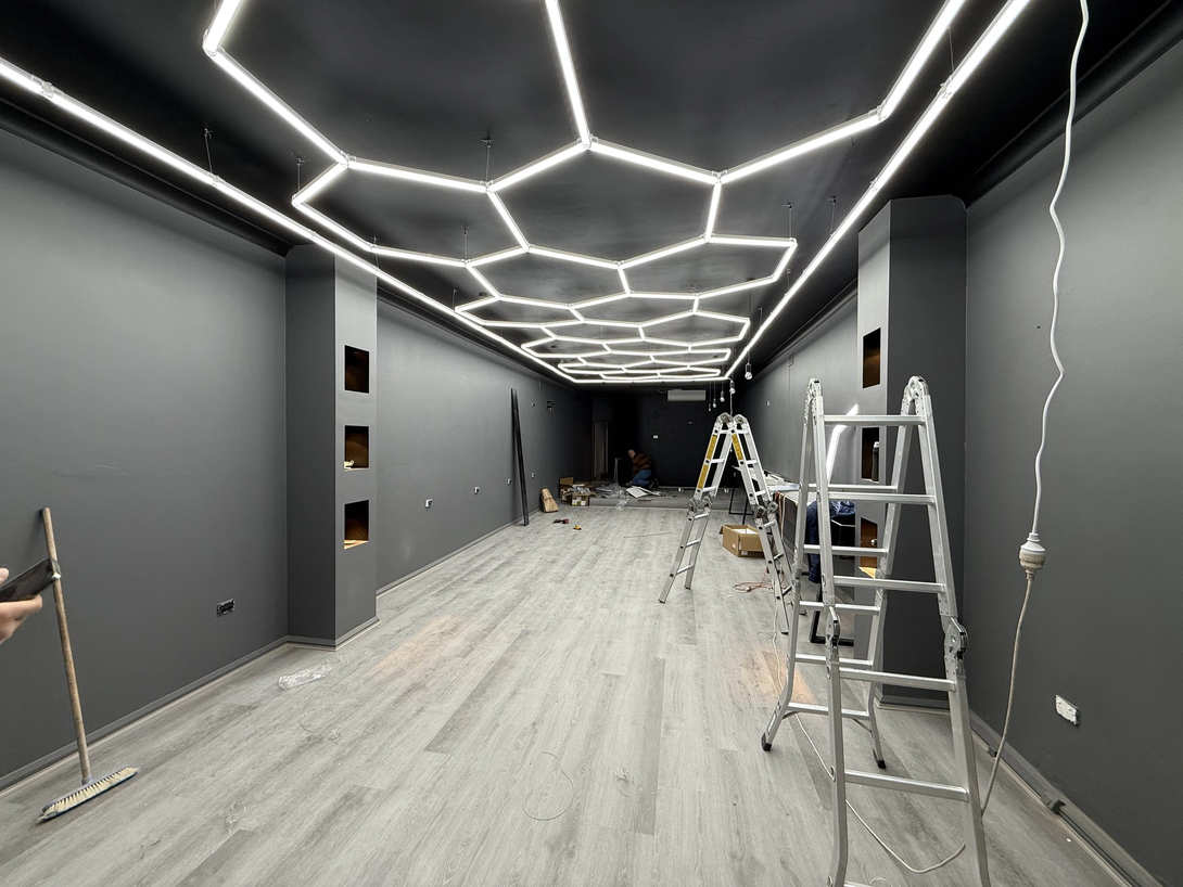 HEXSPACE 17 grid hexagon lights for home & business 