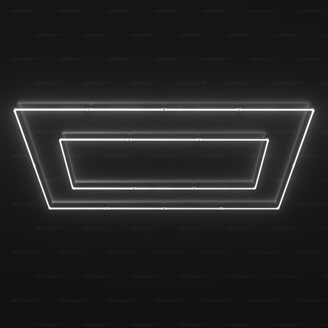 Hexspace Linear Lights double Rectangular LED System