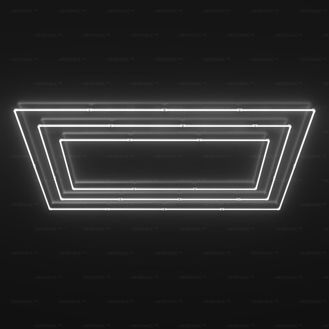 Hexspace Linear Lights triple Rectangular LED System