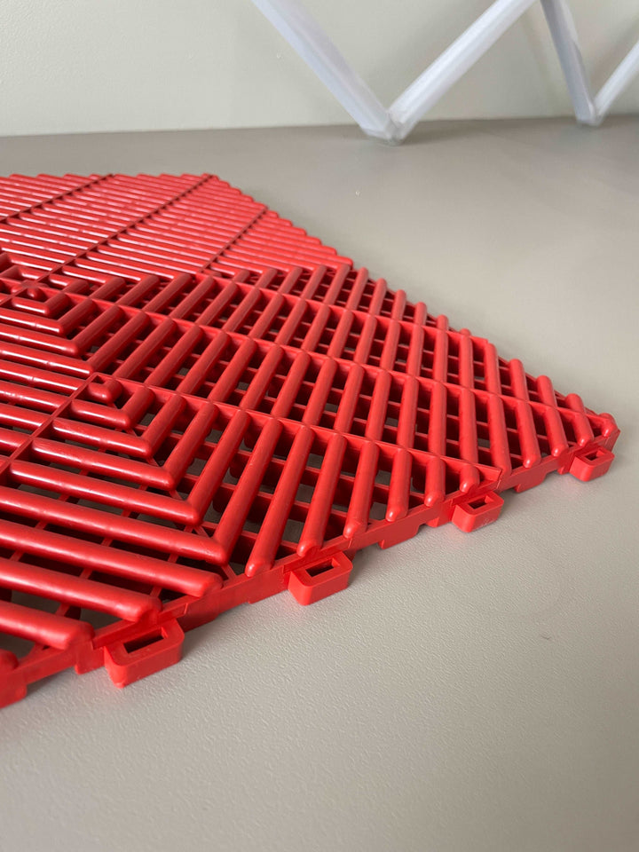 Heavy Duty Modular Interlocking Garage Floor Tiles - HexSpace