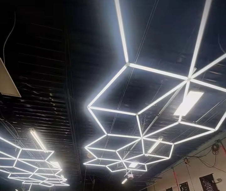 Stella Grid Max LED Wall & Ceiling Lights for garage and shop
