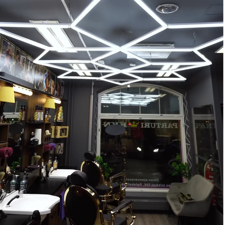 Stella Grid S2 LED Wall & Ceiling Lights for barbershop