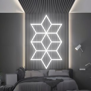 Stella Grid S2 LED Wall & Ceiling Lights for living room