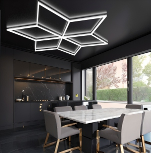 Stella Grid Titan LED Wall & Ceiling Lights