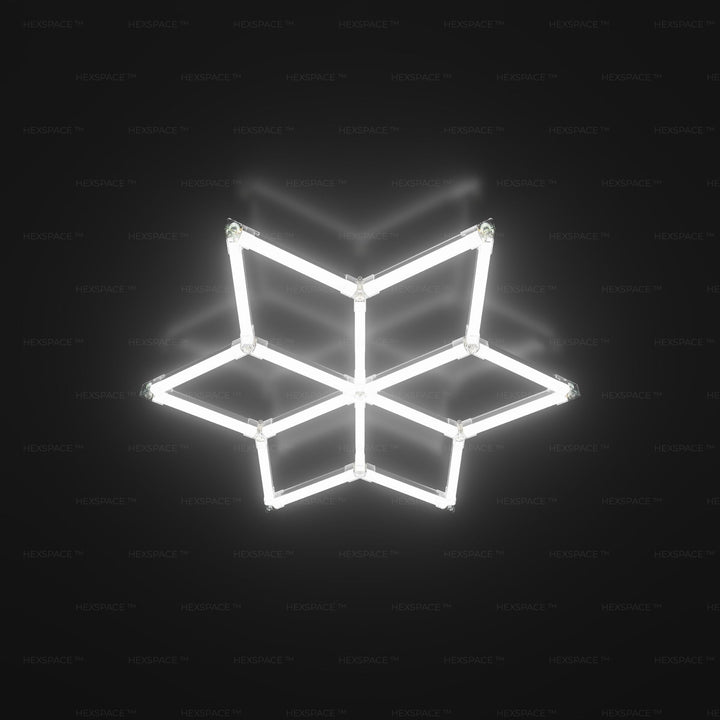 HexSpace Stella Mini LED Wall & Ceiling Lights (1.2M x 0.97M)