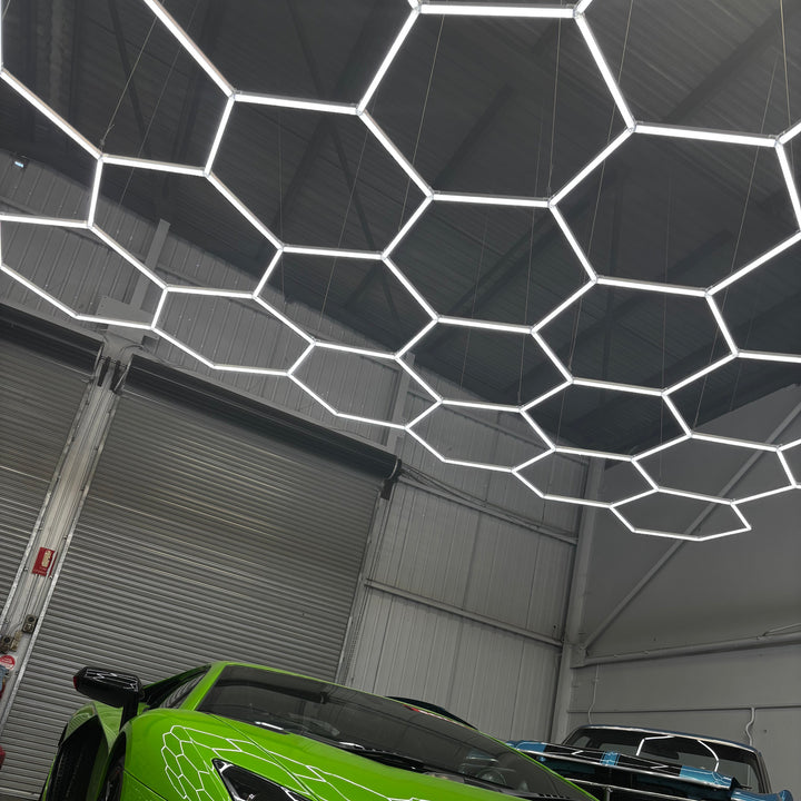 hexagon led light custom