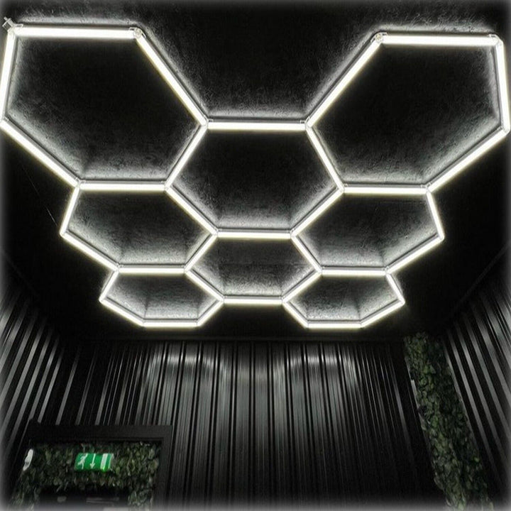 Hexagon LED Lighting System - 8 Grid