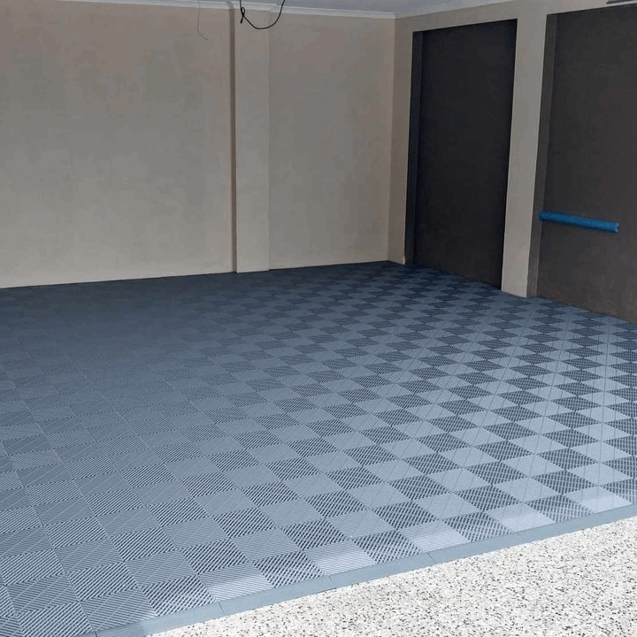 light grey tiles flooring